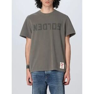 Golden Goose Logo T-Shirt Military Olive Green Small